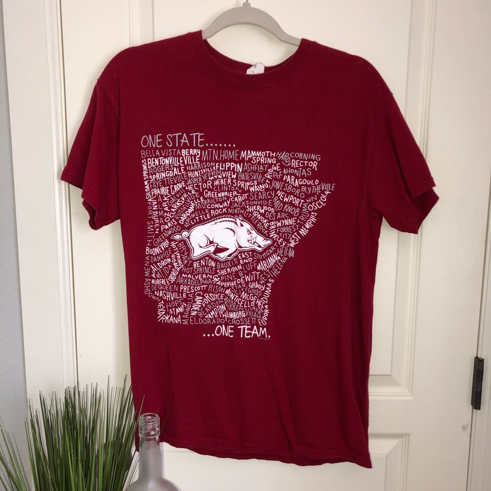Arkansas Gildan Short Sleeve Tee